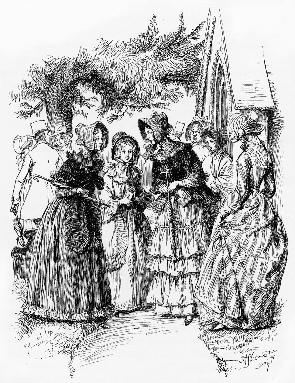 "Cranford" av Hugh Thomson