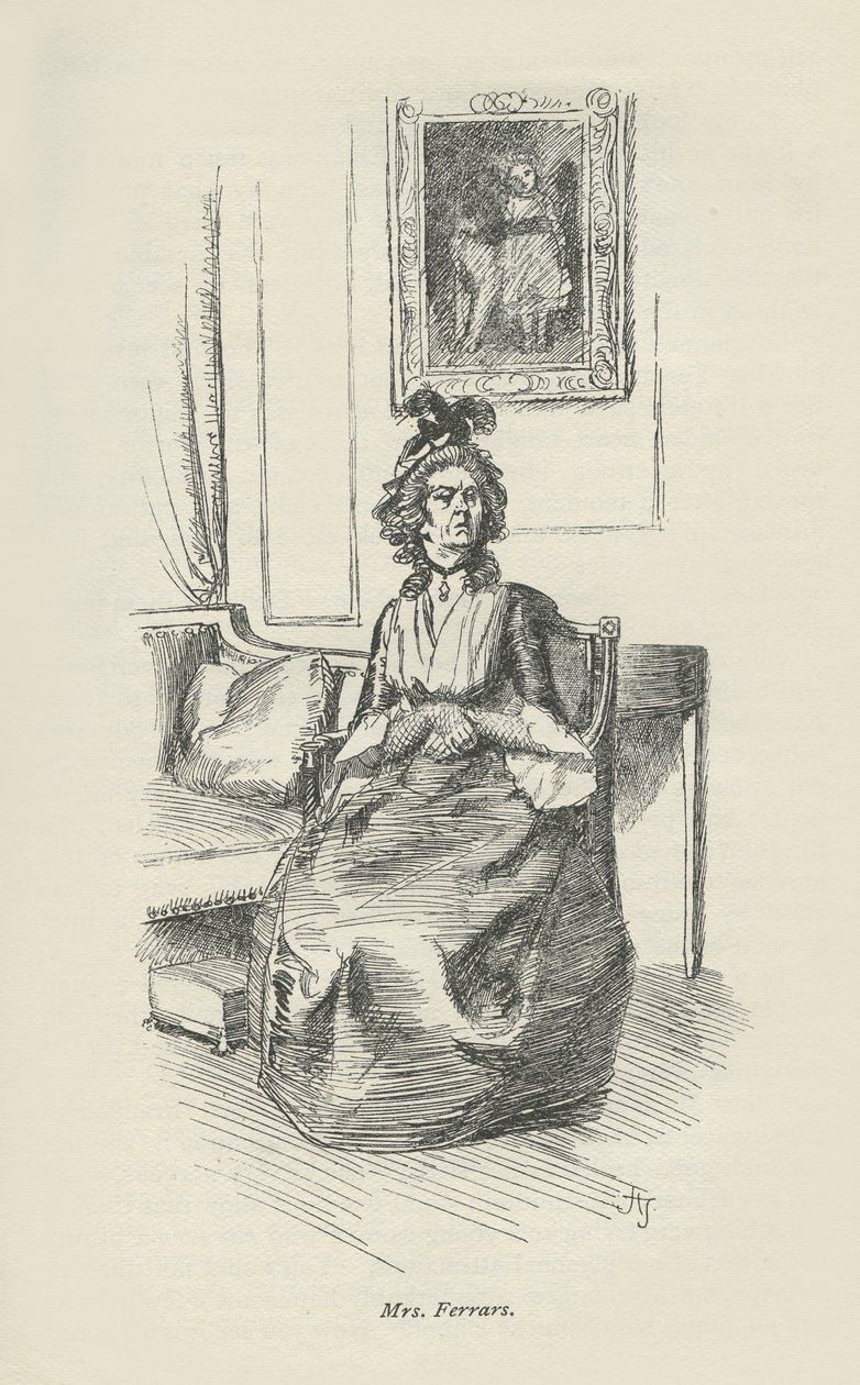 Fru Ferrars, 1896 av Hugh Thomson