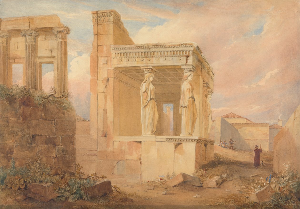 Erechtheum, Athen av Hugh William Grecian Williams
