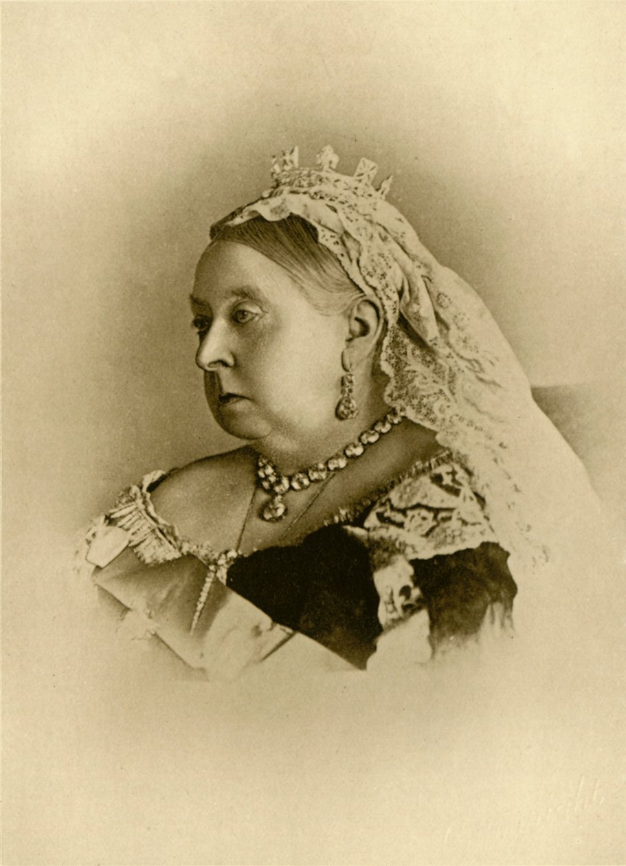 Dronning Victoria, c1894, 1901. av Hughes and Mullins