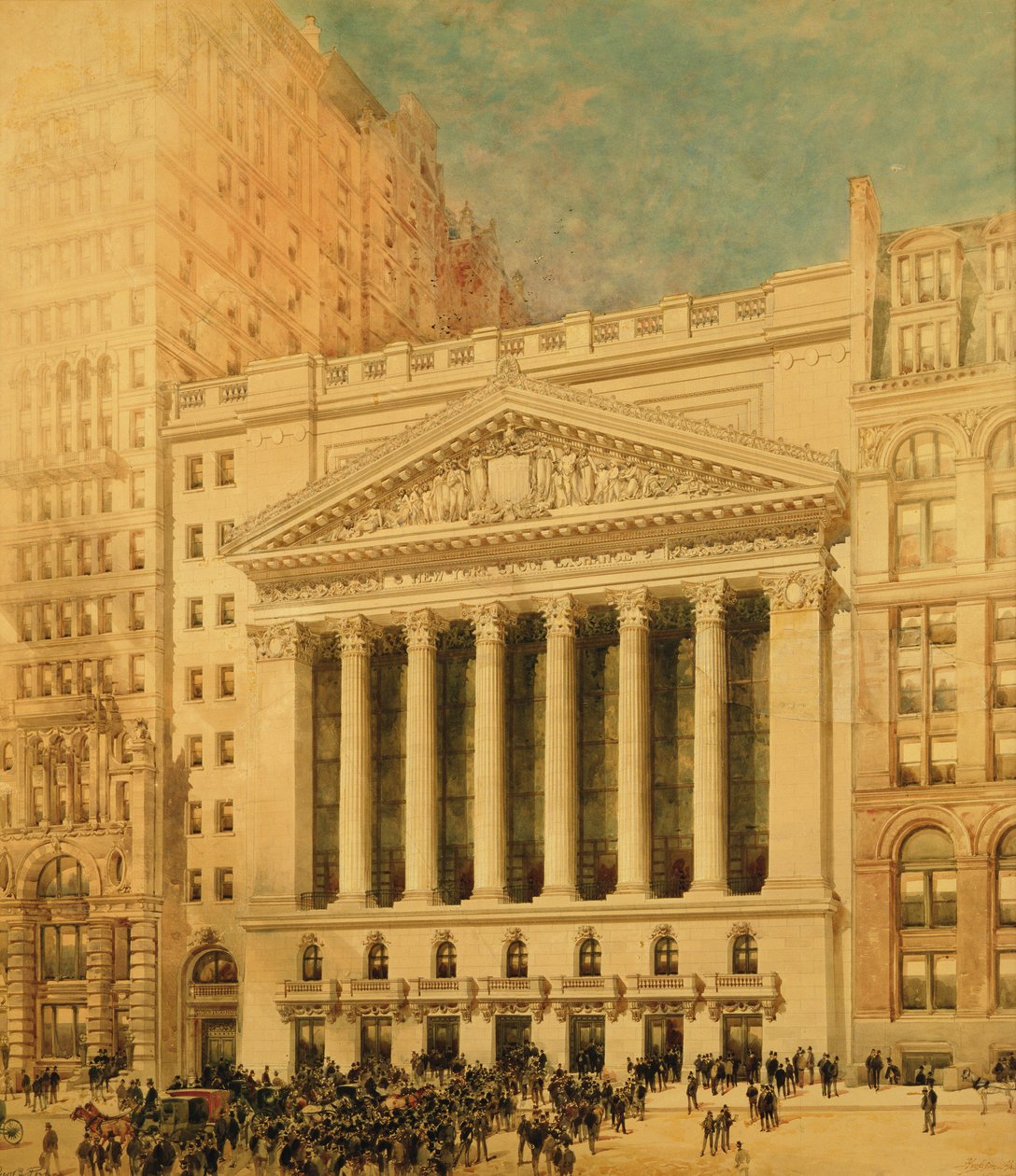 New York Stock Exchange av Hughson Frederick Hawley