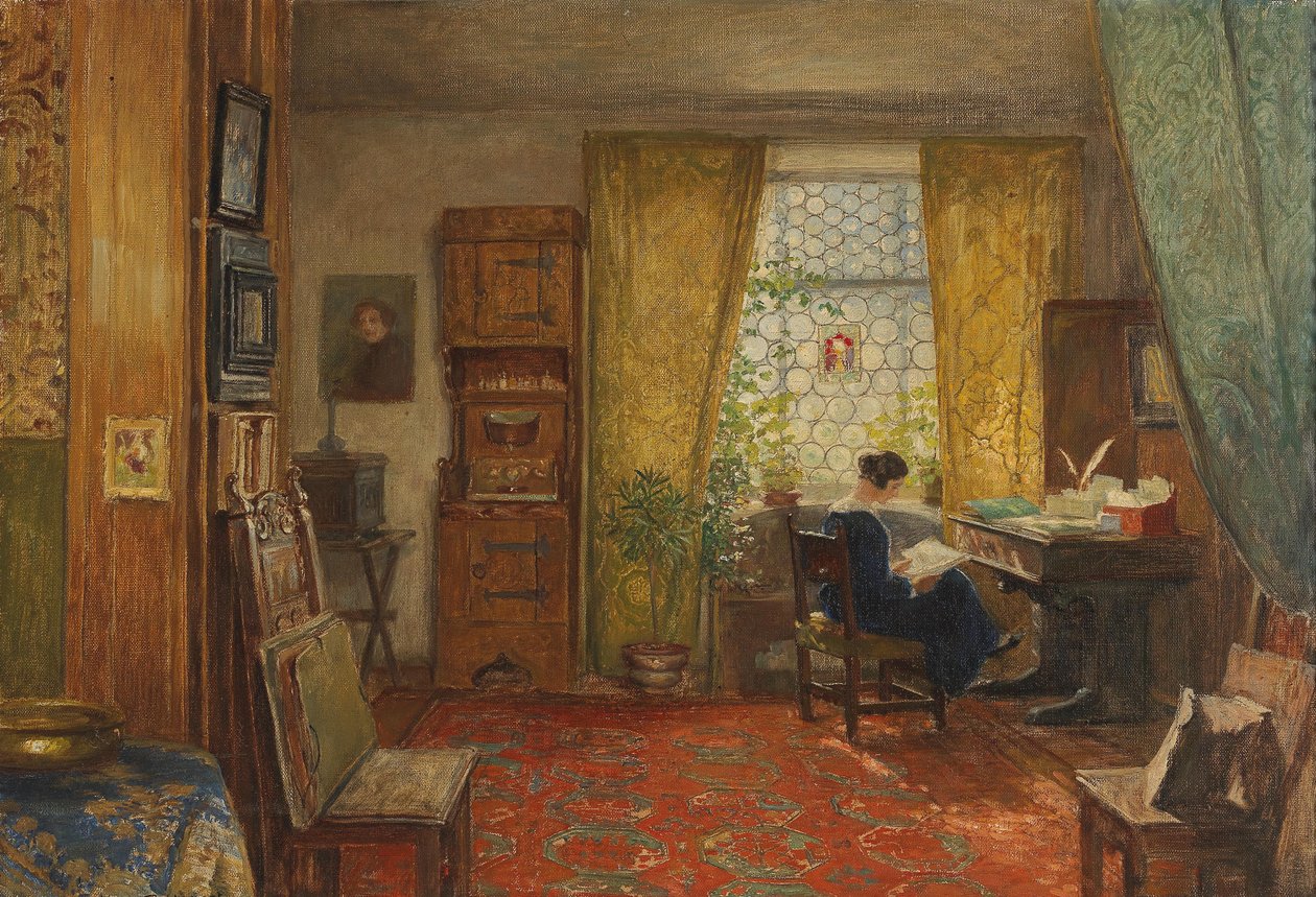 I studioet av Hugo Charlemont