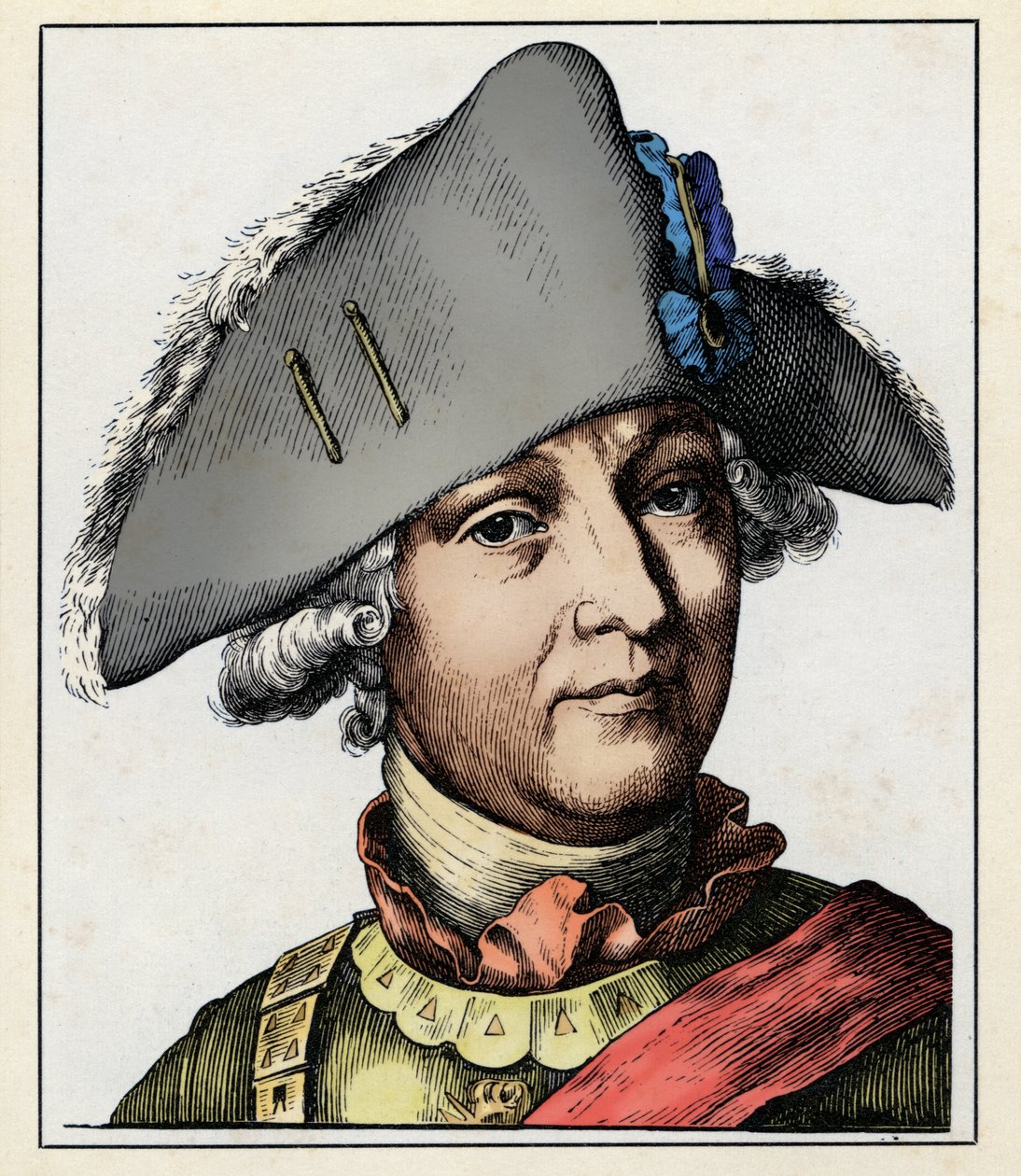 Friedrich Wilhelm von SEYDLITZ av Hugo Bürkner