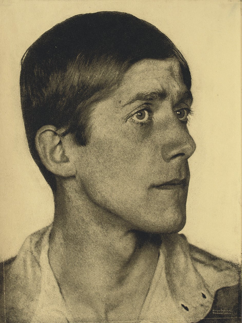 Portrett av Oskar Kokoschka, 1920. av Hugo Erfurth