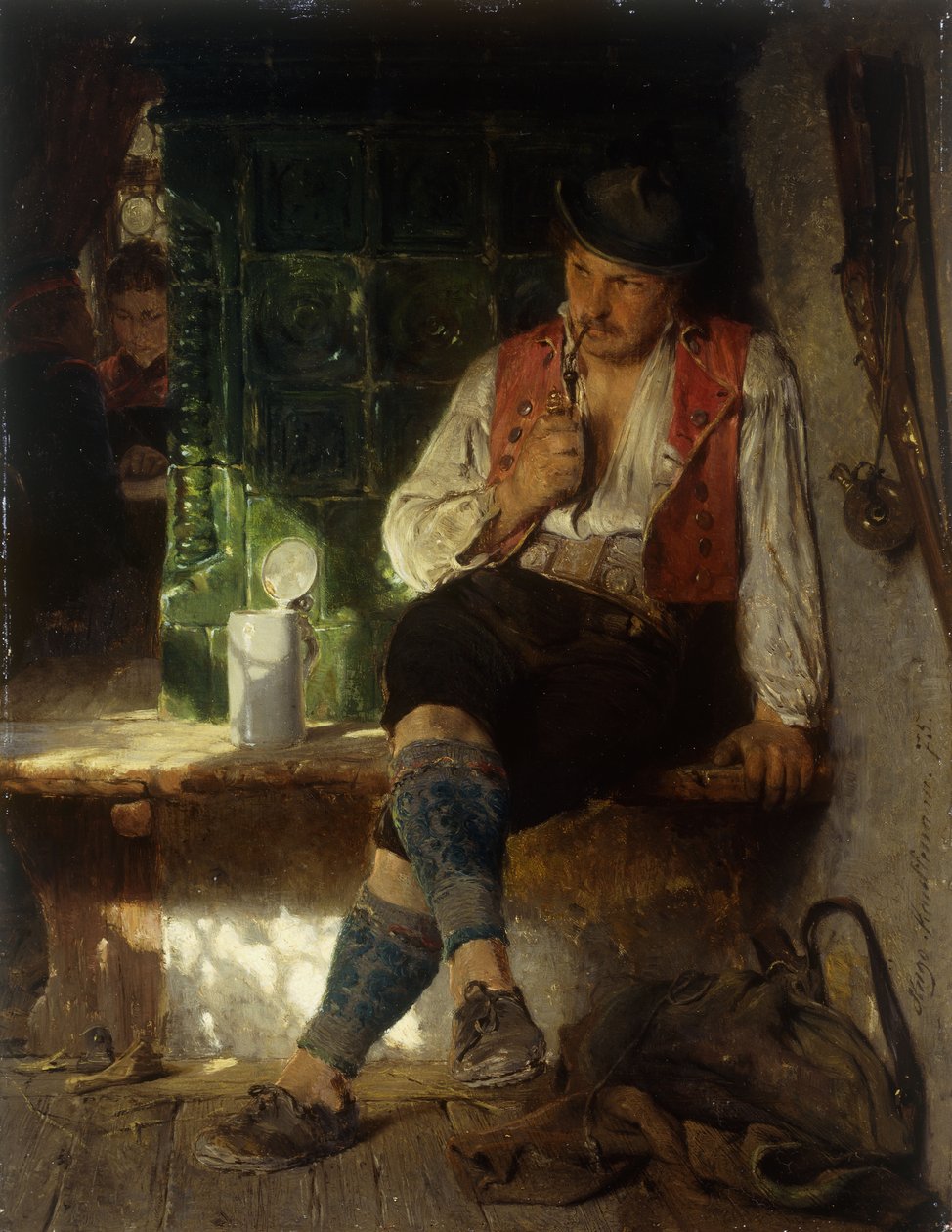 En tavernascene, 1875 av Hugo Wilhelm Kauffman