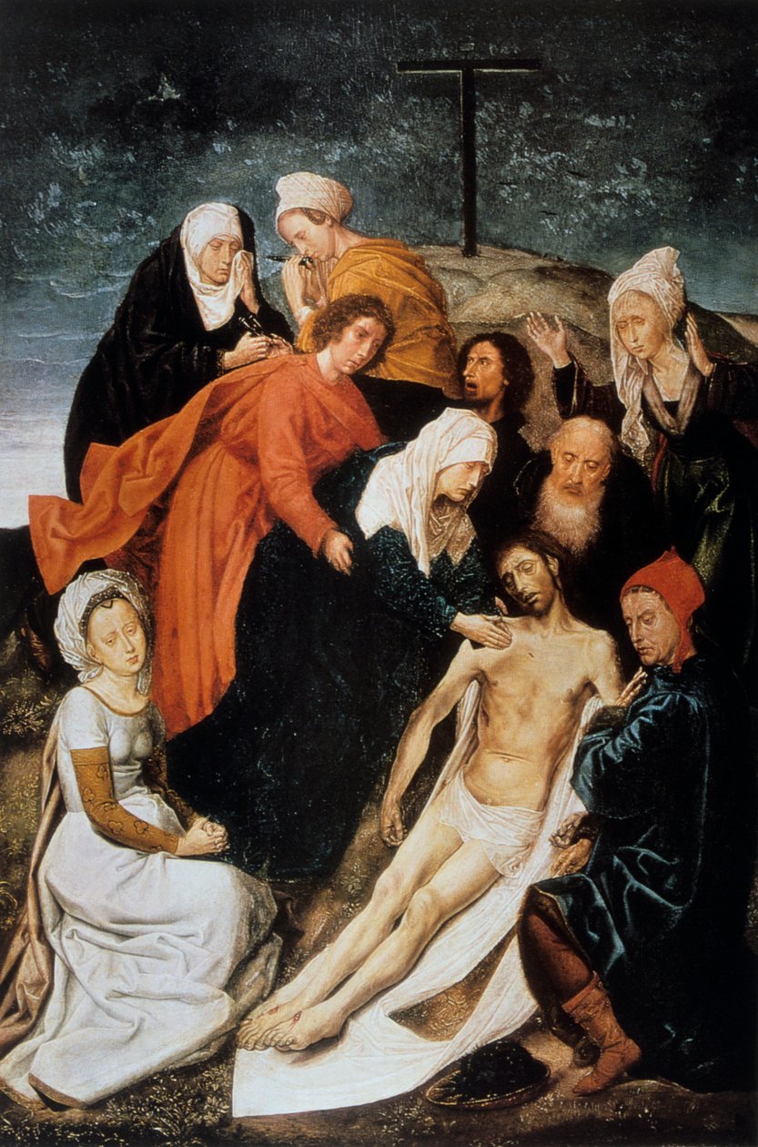 Klagesangen, c1479. av Hugo van der Goes