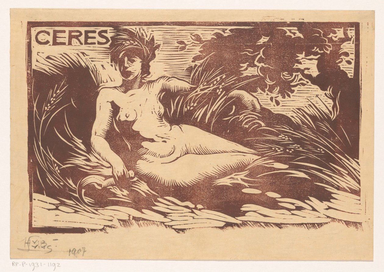 Ceres av Huib Luns (signed by artist)