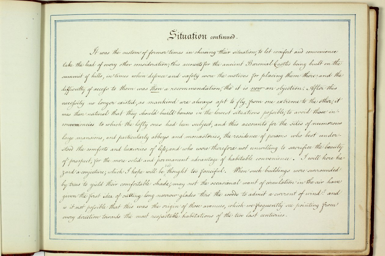 Rød bok: Welbeck av Humphry Repton