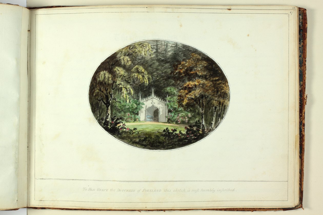 Rød bok: Welbeck av Humphry Repton