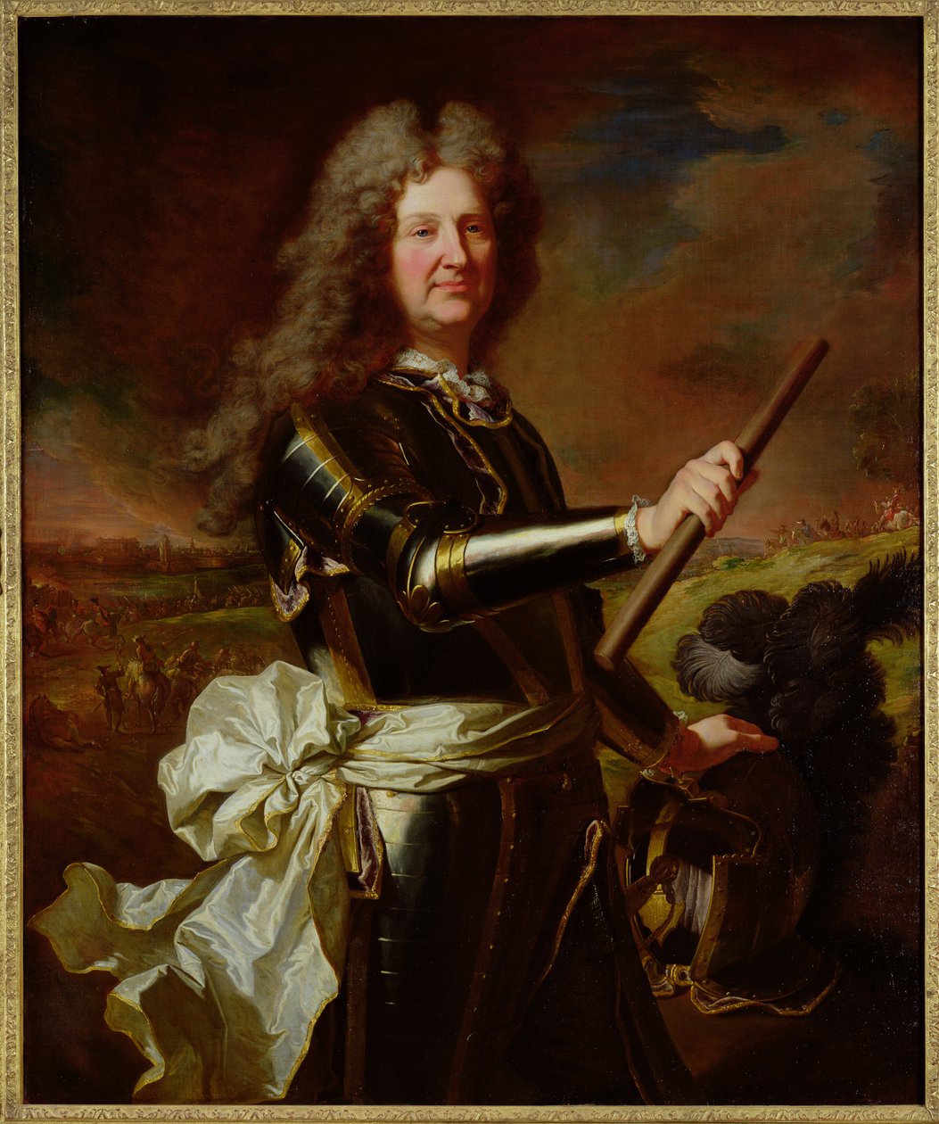Portrett av Charles-Auguste de Matignon, Comte de Gace, marskalk av Frankrike (1647-1724) 1691 av Hyacinthe Francois Rigaud