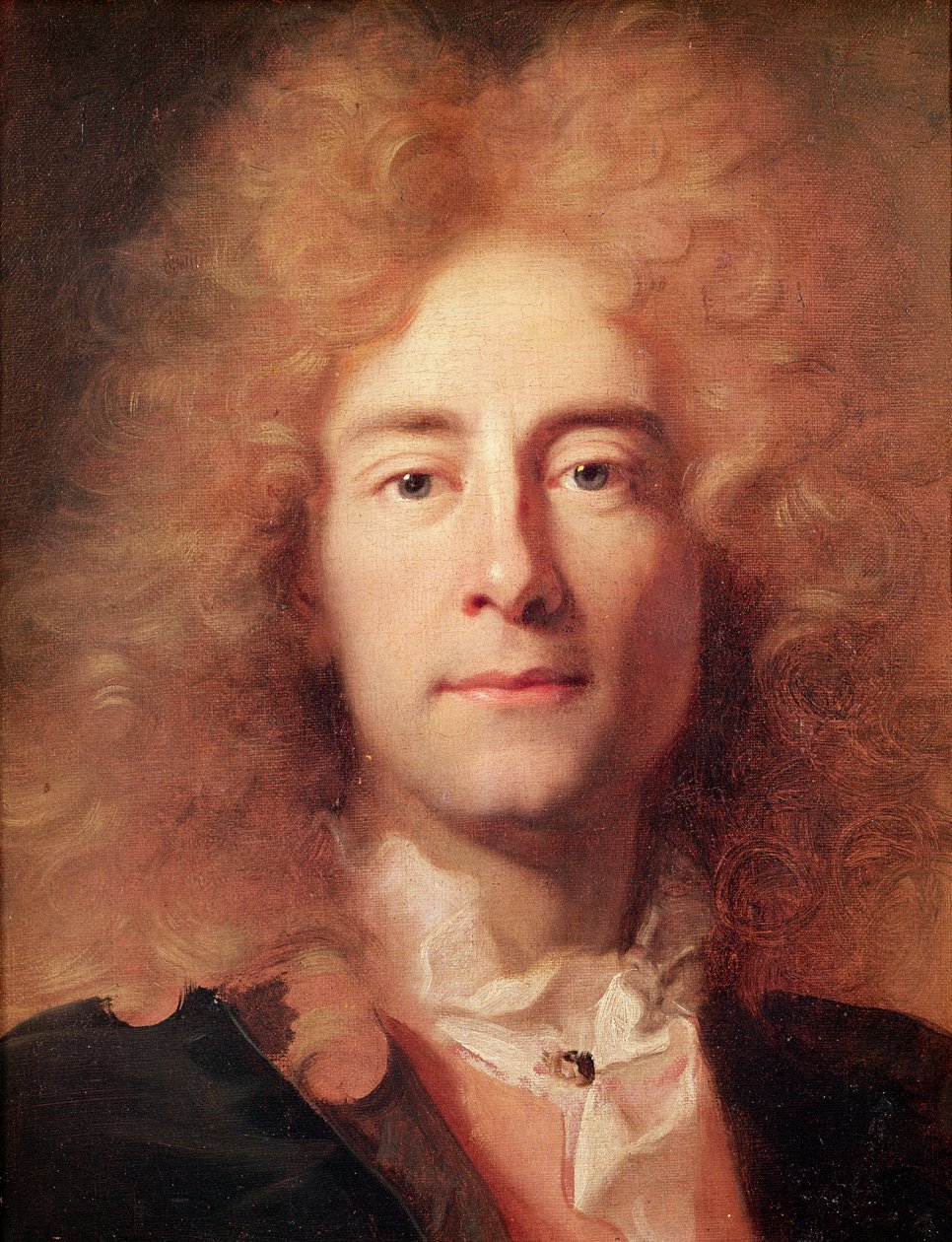 Portrett av en ukjent mann av Hyacinthe Francois Rigaud