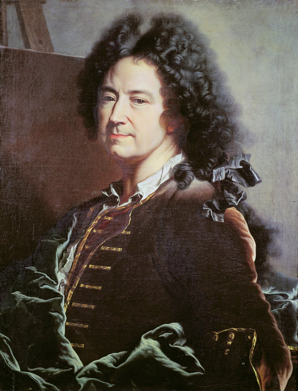 Selvportrett av Hyacinthe Francois Rigaud