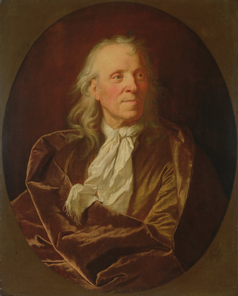 Portrett av en lærd av Hyacinthe Francois Rigaud