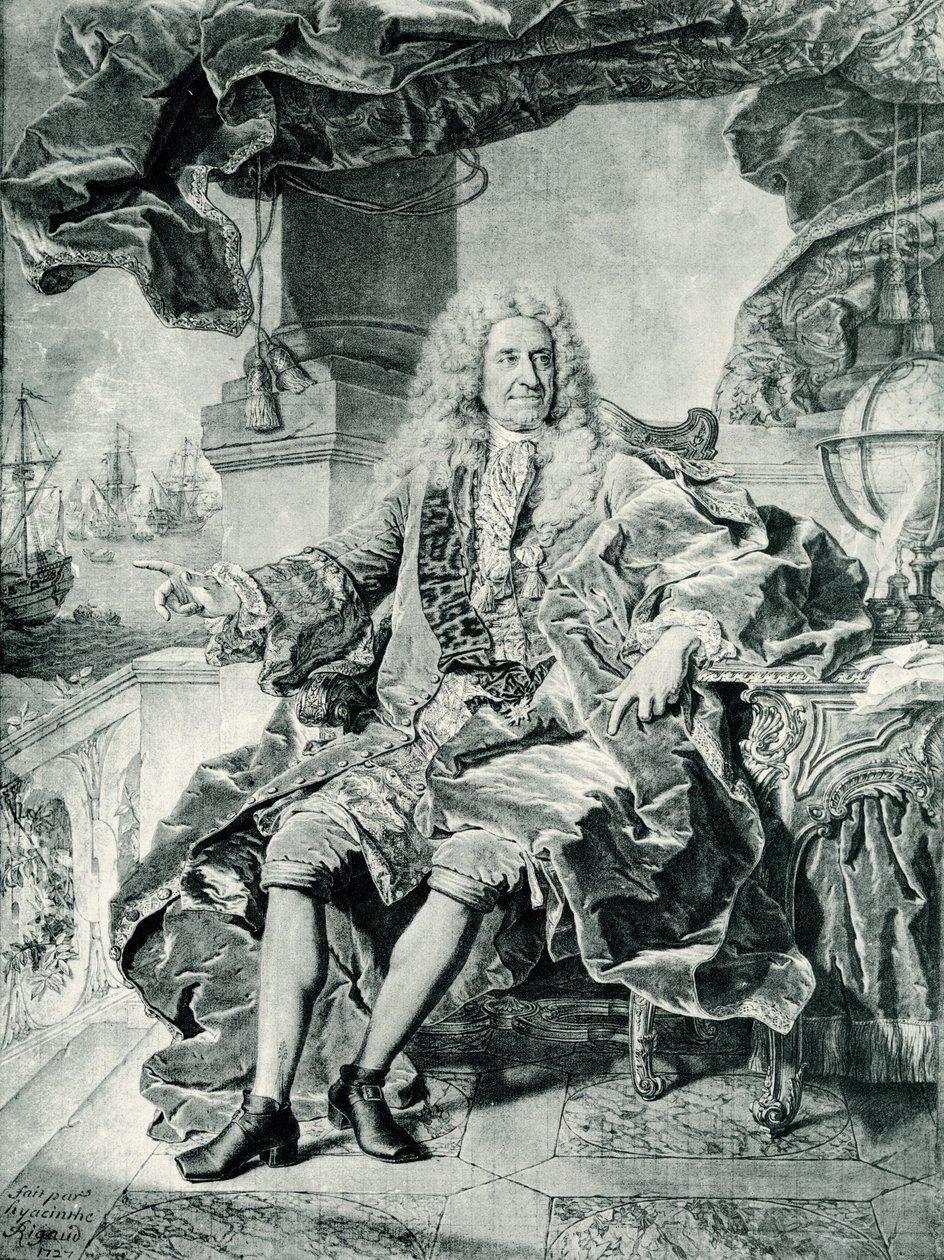 Samuel Bernard av Hyacinthe Francois Rigaud