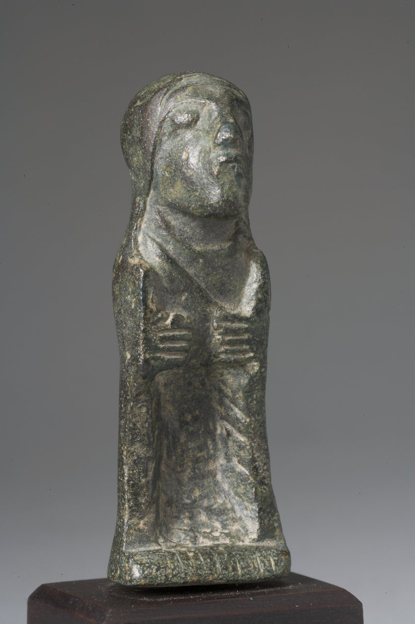 Figur med hette (bronse) av Iberian
