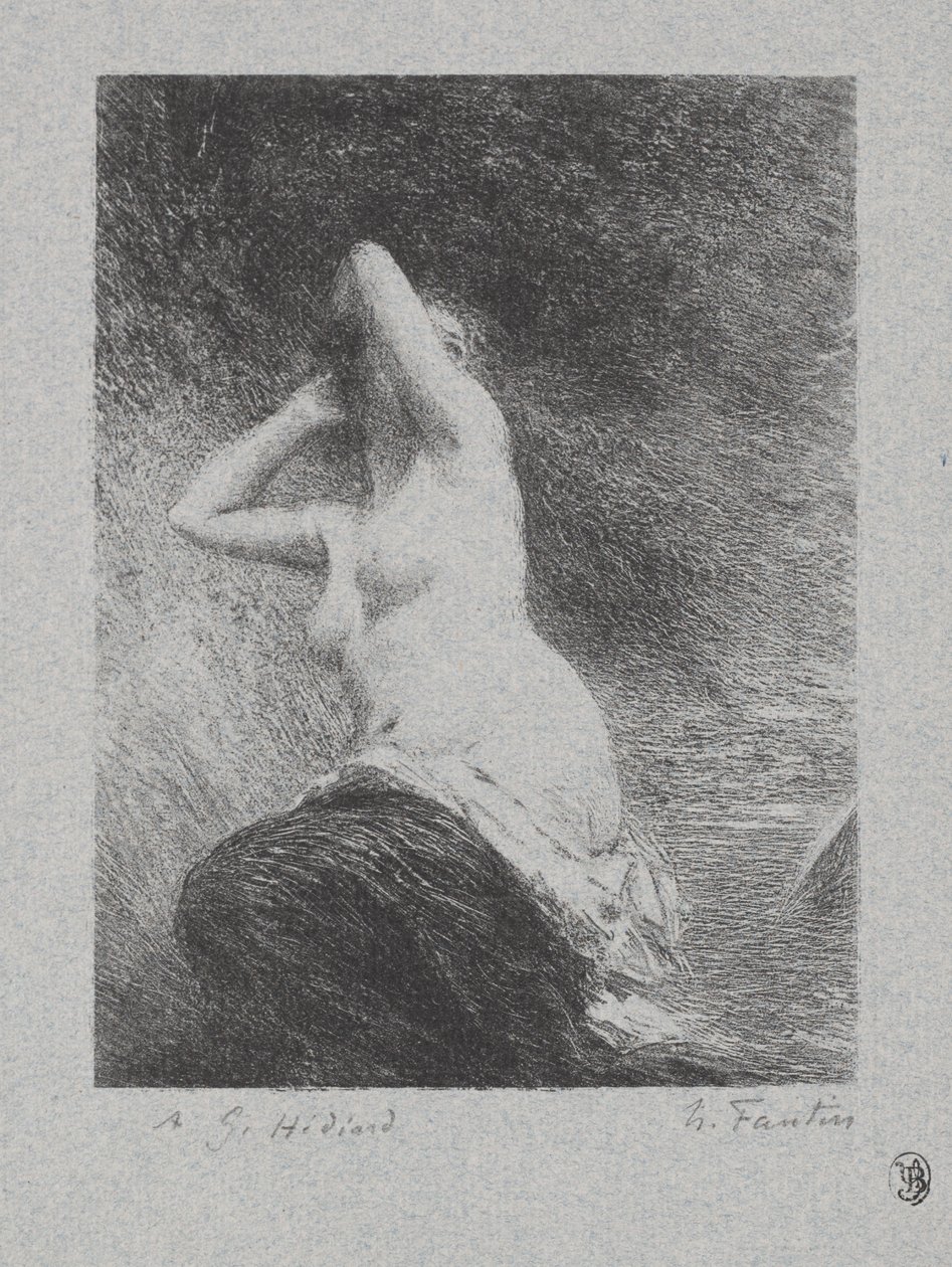 Ariadne, 1900. av Ignace Henri Jean Fantin Latour