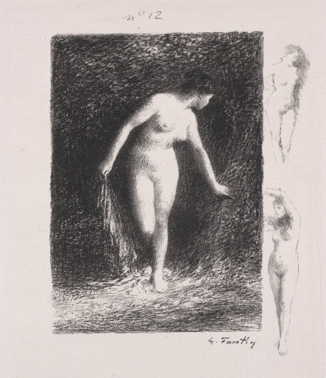 Diane, 1903. av Ignace Henri Jean Fantin Latour