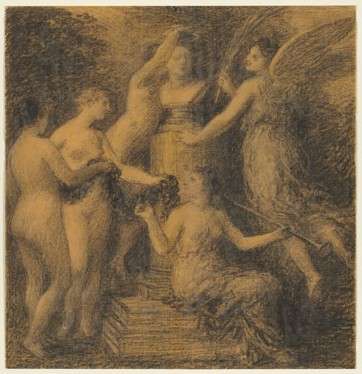 Hyllest til Rossini, 1902. av Ignace Henri Jean Fantin Latour