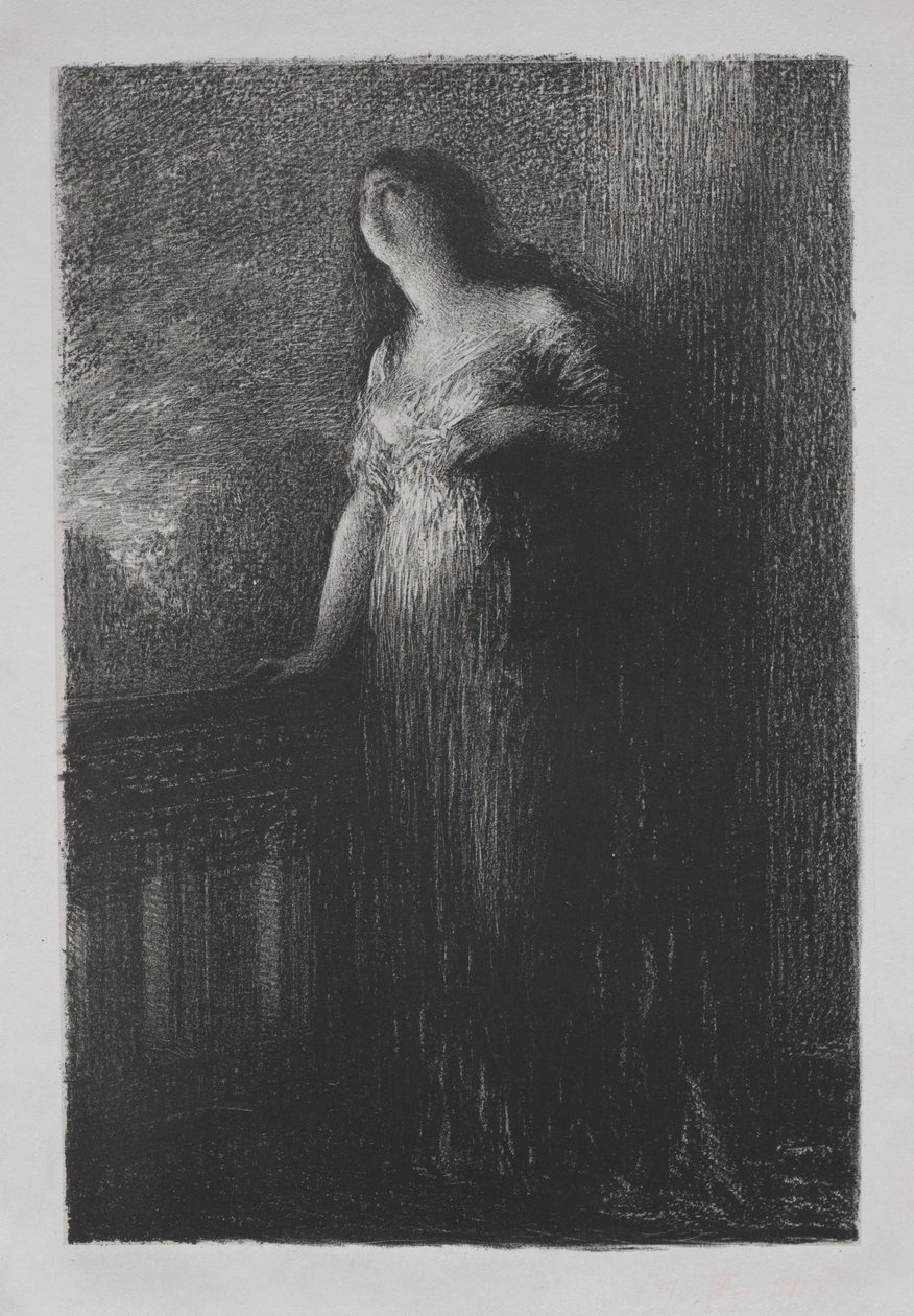 Juliats Aria. av Ignace Henri Jean Fantin Latour