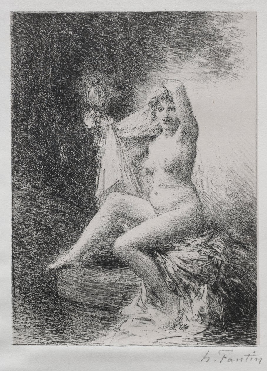Sannheten, 1900. av Ignace Henri Jean Fantin Latour