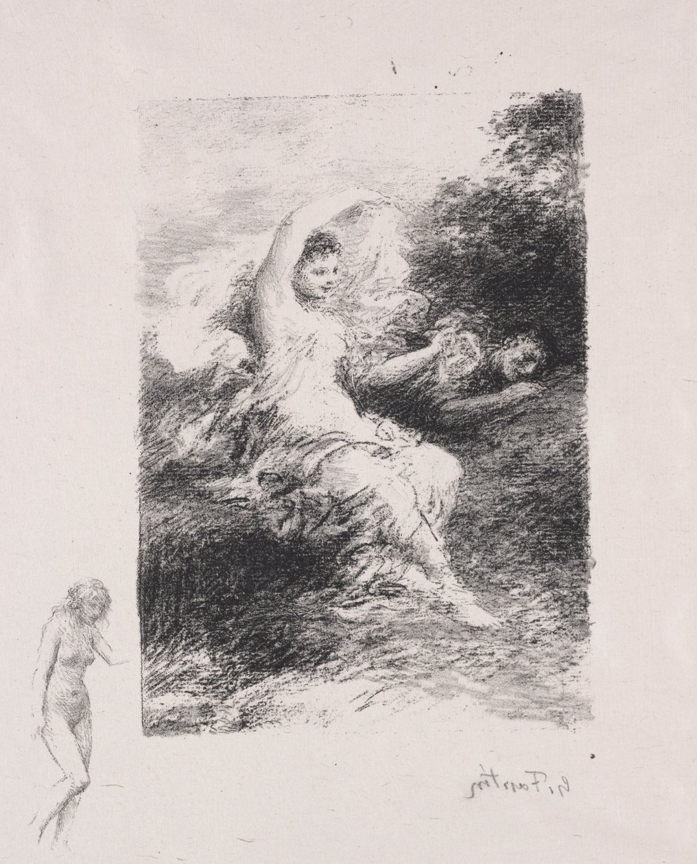 Lyde. av Ignace Henri Jean Fantin Latour