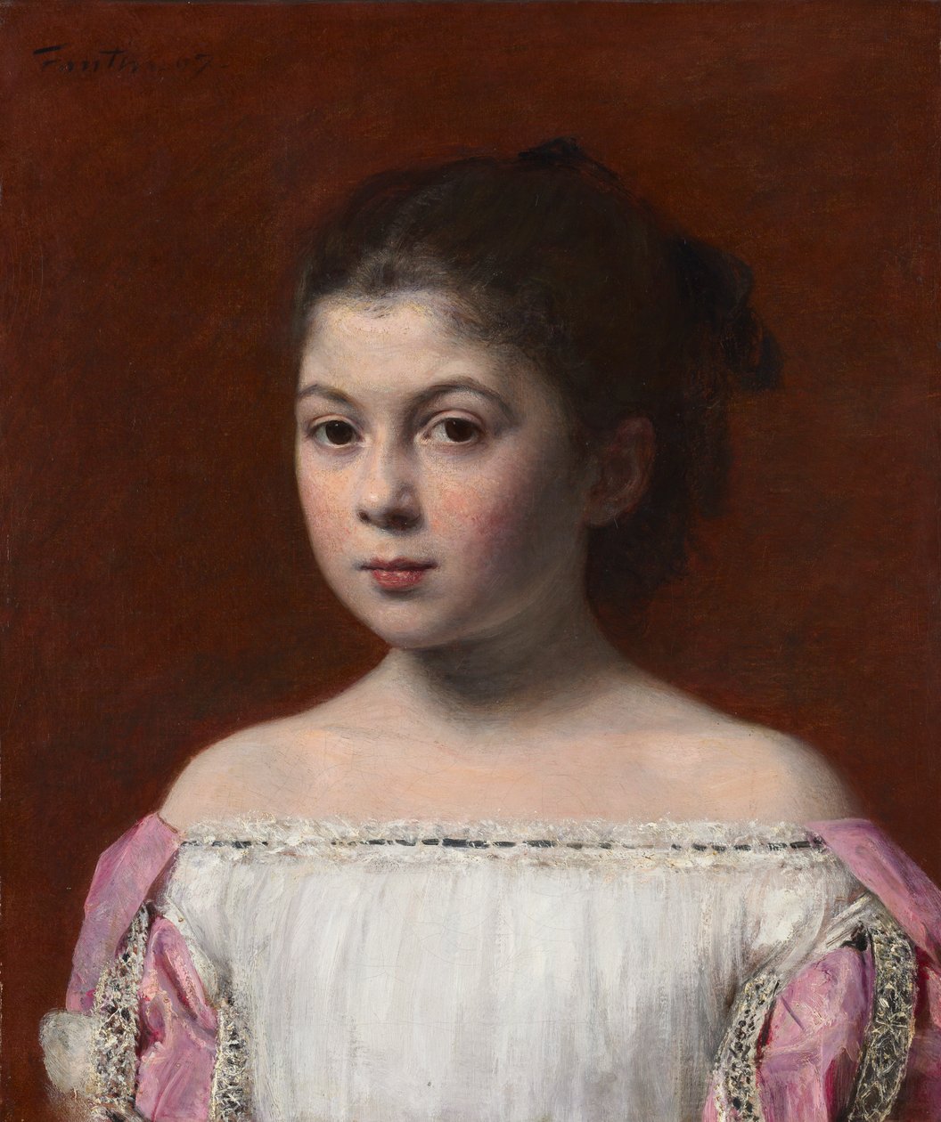 Marie-Yolande de Fitz-James, 1867. av Ignace Henri Jean Fantin Latour