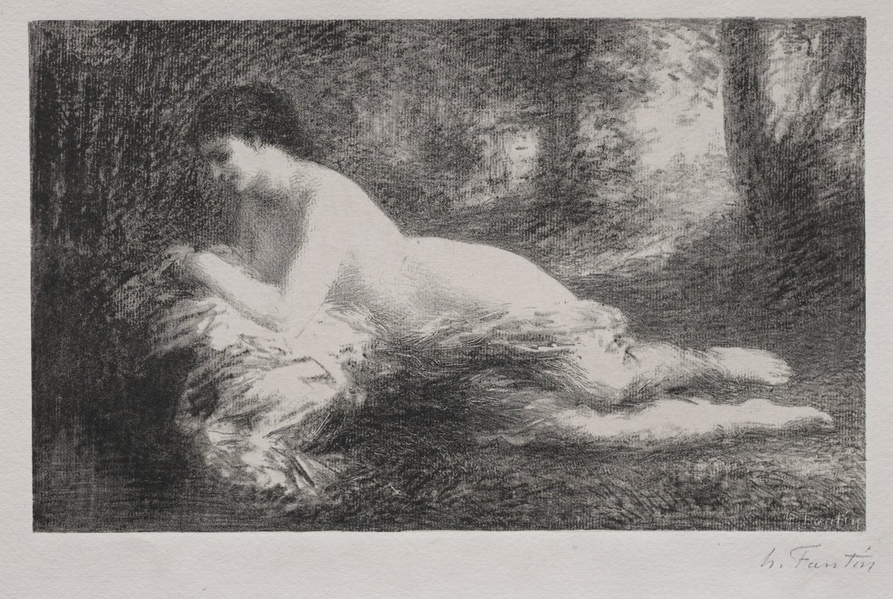 Reverie. av Ignace Henri Jean Fantin Latour