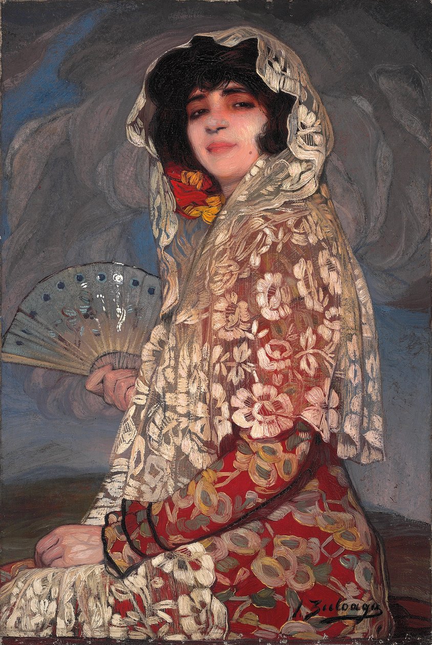 Fetter Candida, 1918 av Ignacio Zuloaga y Zabaleta