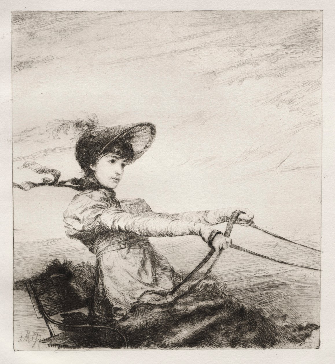 Vakkert, 1884. av Ignaz Marcel Gaugengigl