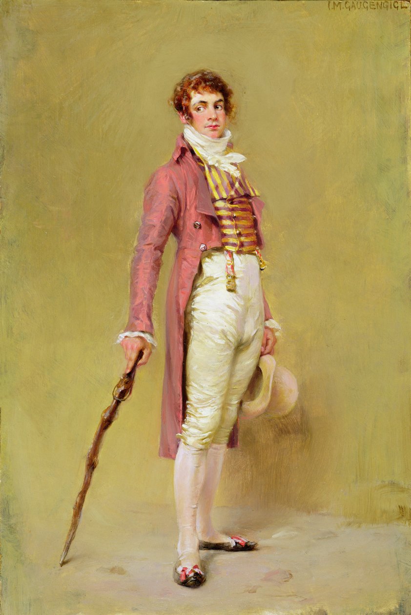 The Dandy, 1905 av Ignaz Marcel Gaugengigl