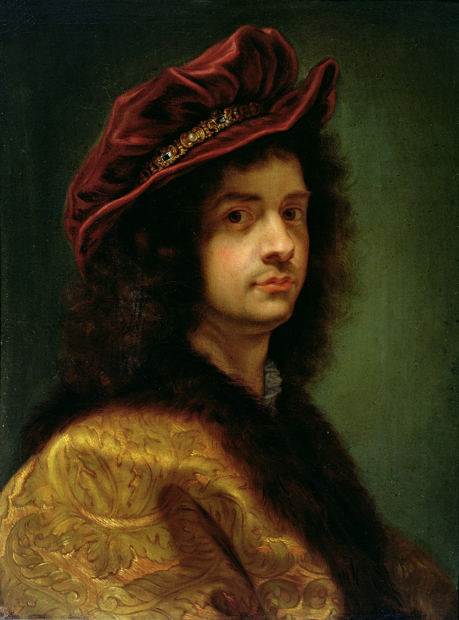 Selvportrett, 1667 av Il Baciccio
