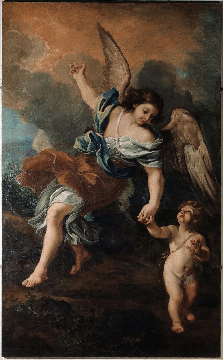 Skytsengelen (maleri av Il Borgognone
