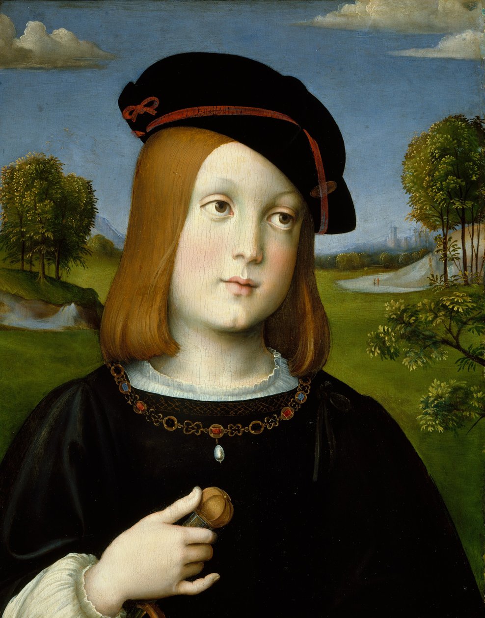 Federigo Gonzaga, 1510 (tempera på tre) av Il Francia