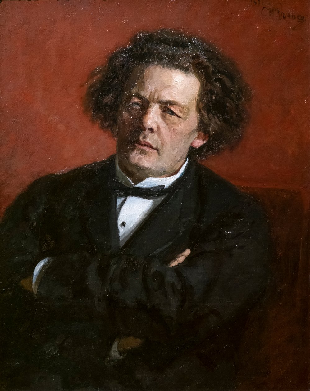 ANTON RUBINSTEIN av Ilya Efimovich Repin