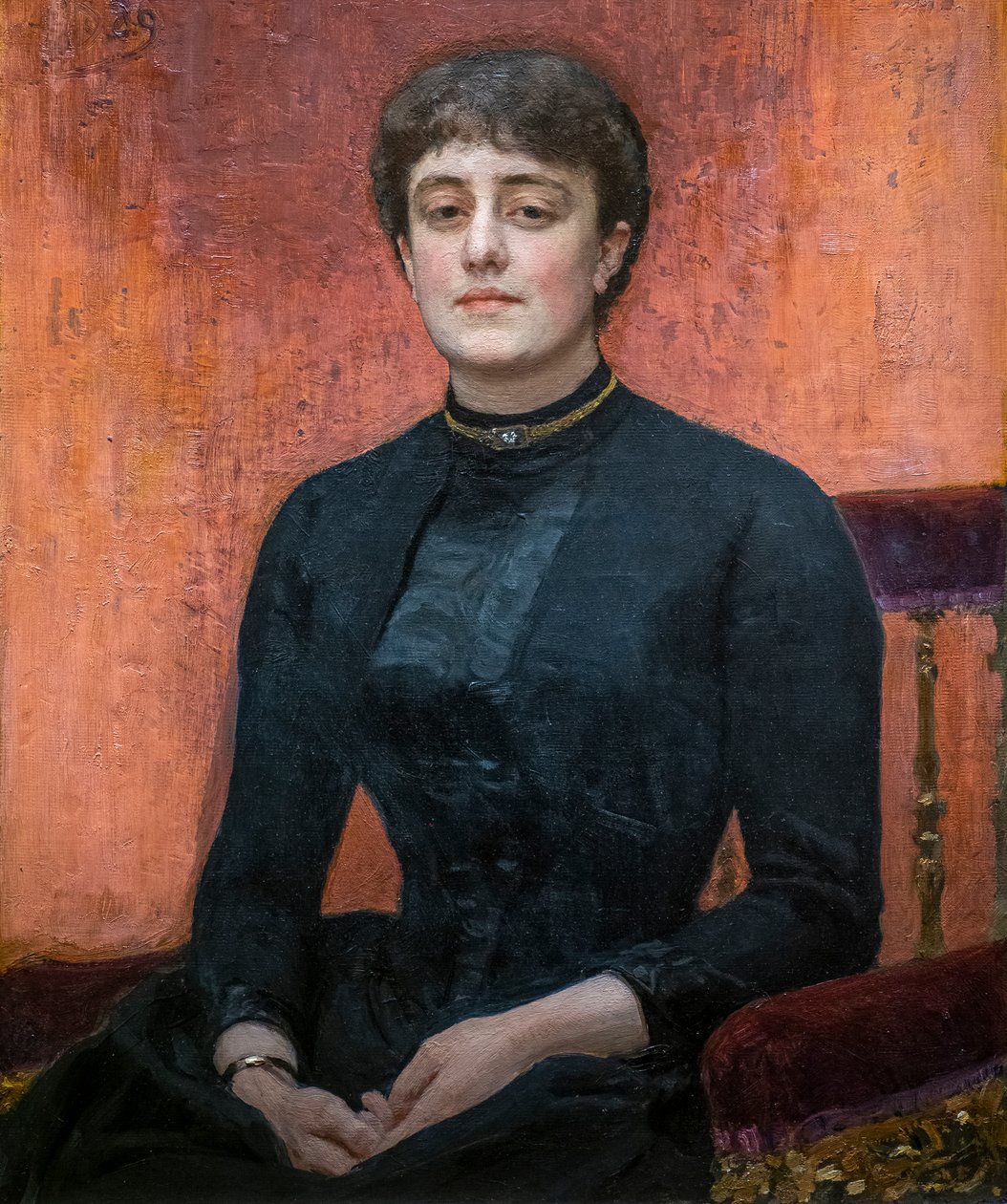 ELIZAVETA ZVANTSEVA av Ilya Efimovich Repin