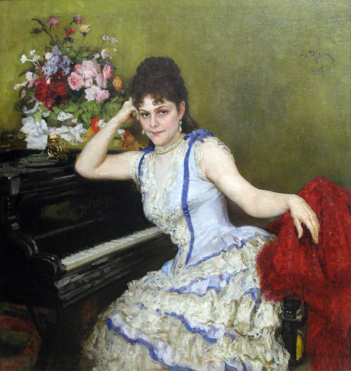 Portrett av S.I. Menter av Ilya Efimovich Repin
