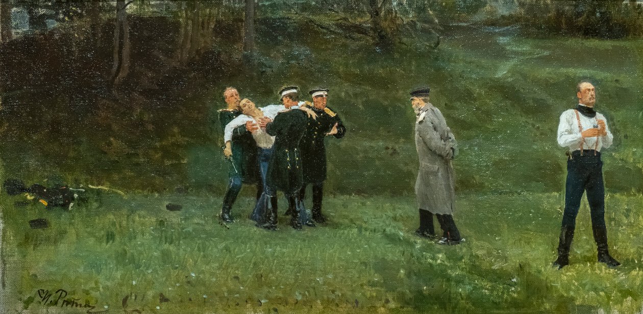 DUELLEN av Ilya Efimovich Repin