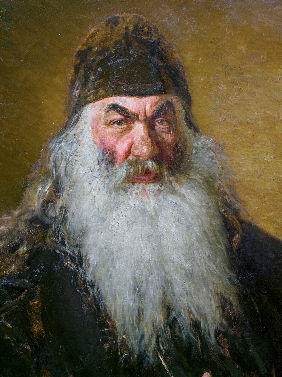 Erkediakonen (detalj) av Ilya Efimovich Repin