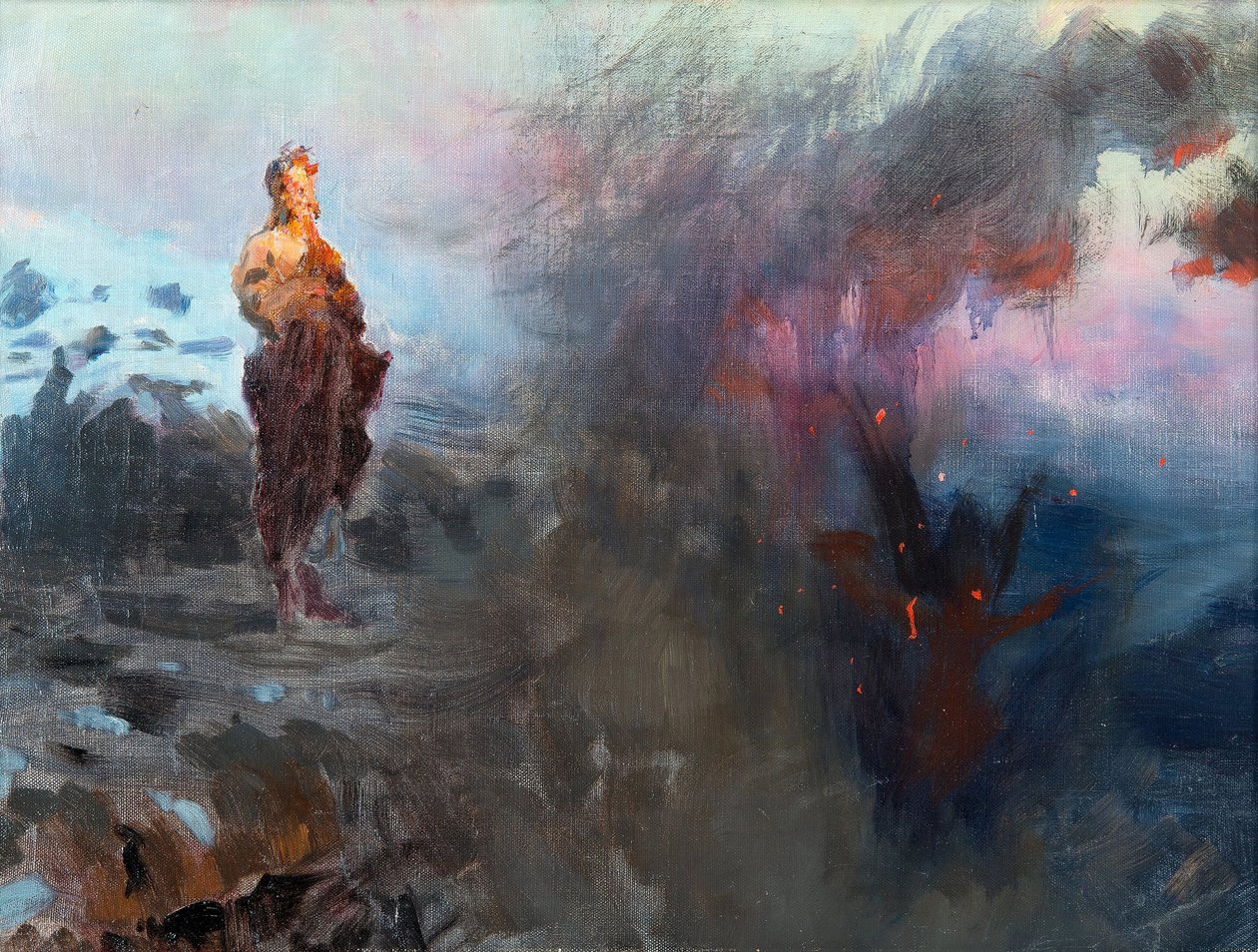 Kristi fristelse av Ilya Efimovich Repin