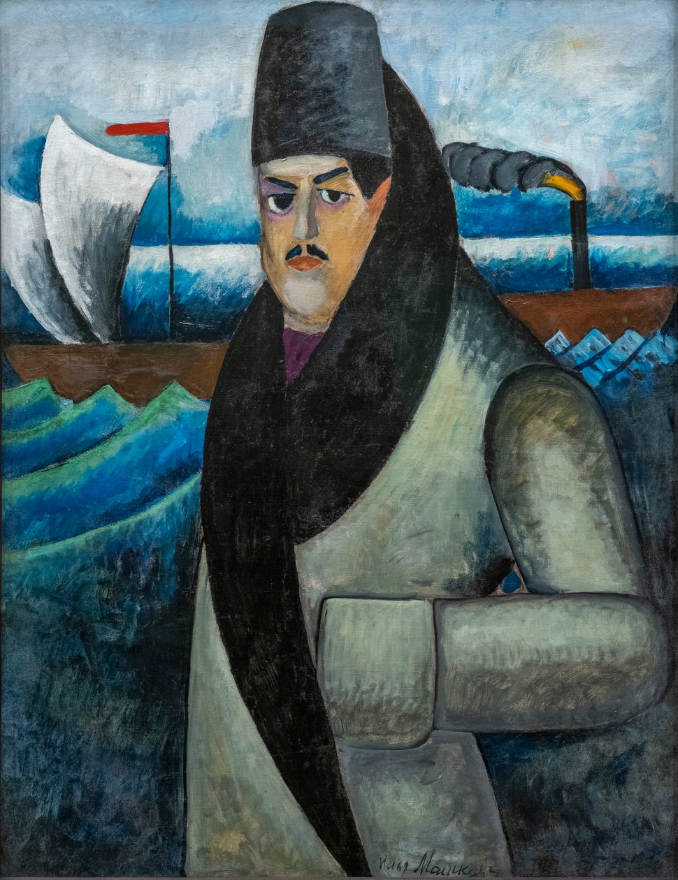 Selvportrett av Ilya Ivanovich Mashkov