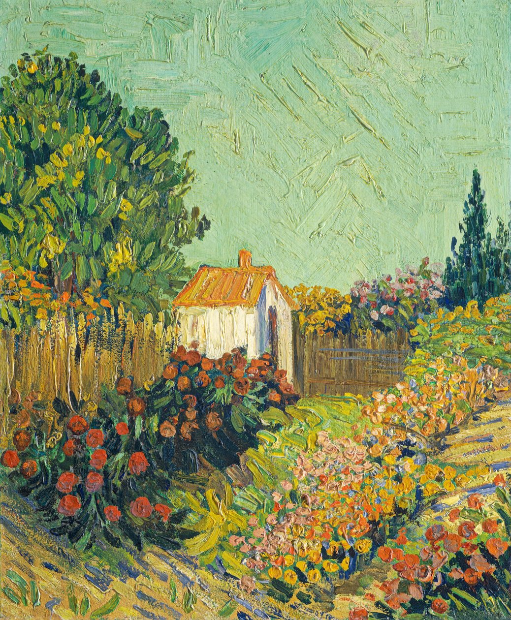 Landskap av Imitator of Vincent van Gogh