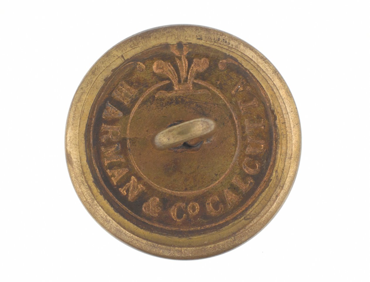 Button, 9. regiment av Bengal Lancers, før 1901 av Indian School
