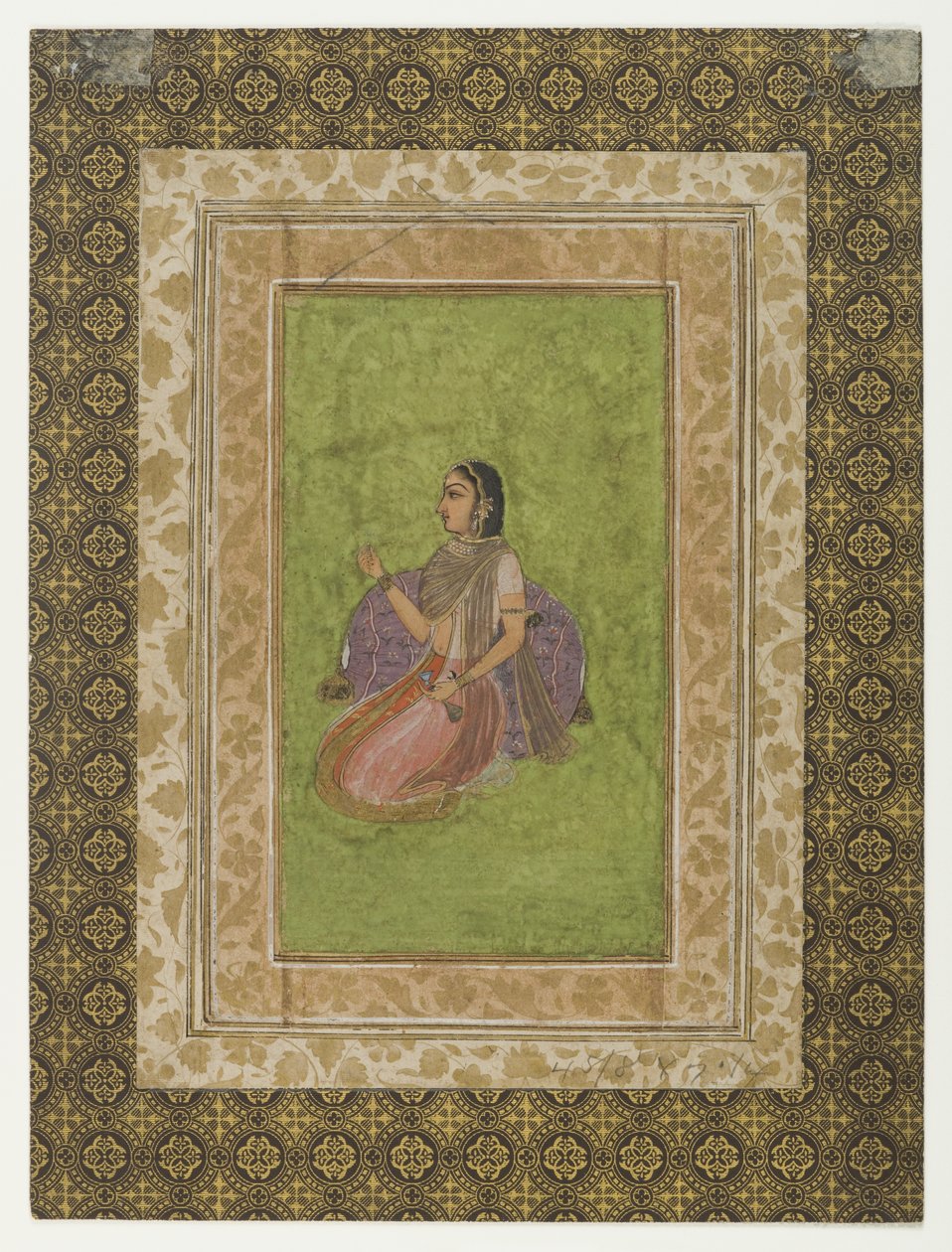 Miniatyrmaleri, 1700-1800-tallet (maleri) av Indian School