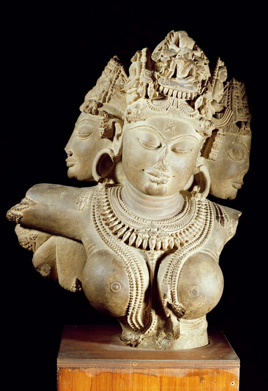 Vajra Tara, Gahadavala-dynastiet (sandstein) av Indian School