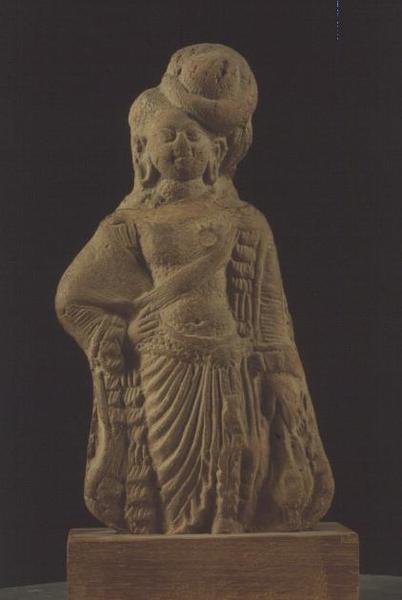 Yakshi, Ahichchhatra (terrakotta) av Indian School