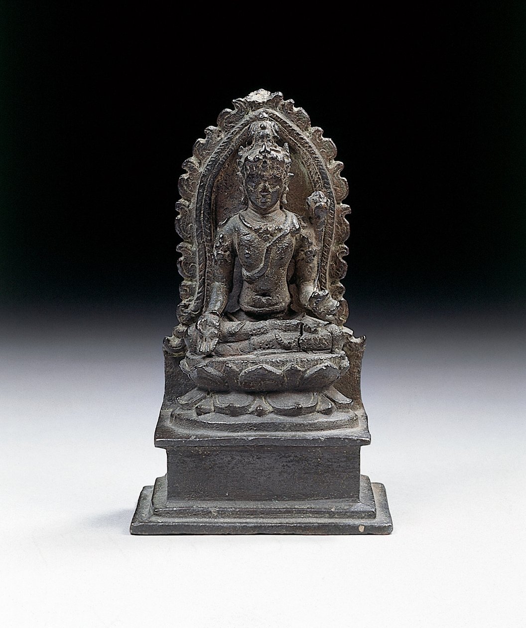 Javanesisk figur av Padmapani, sent på 900-tallet (bronse) av Indonesian