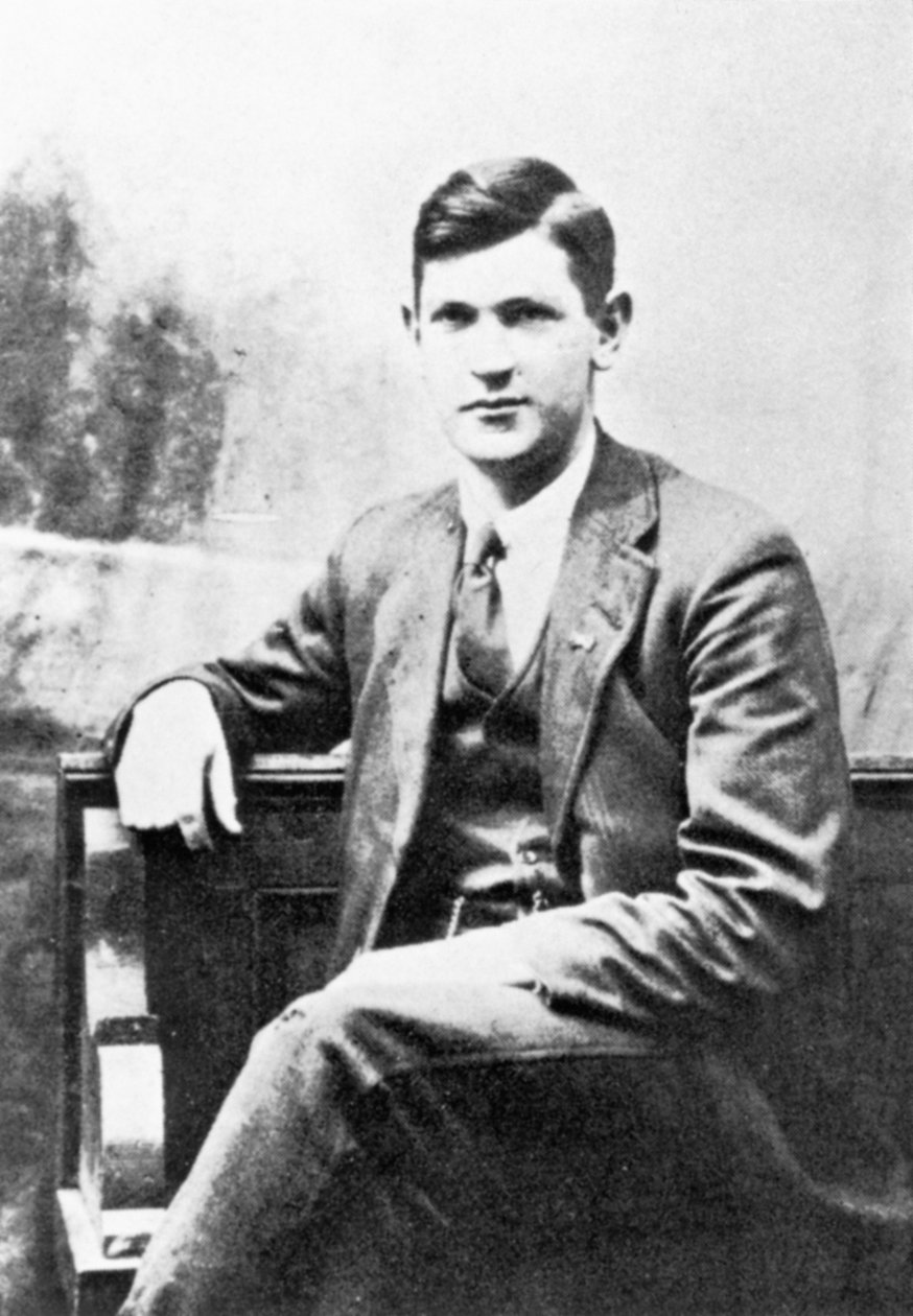 Michael Collins (1890-1922) som ung mann av Irish Photographer