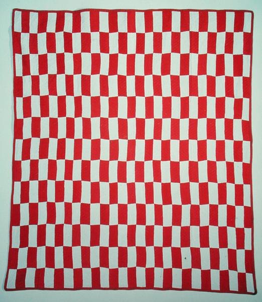 Patchwork quilt (tekstil) av Irish School