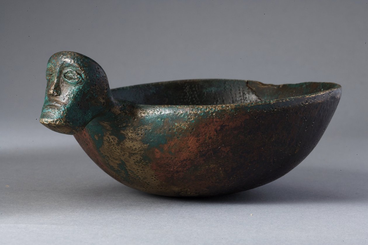 Keltisk skål, sen jernalder (bronse) av Iron Age