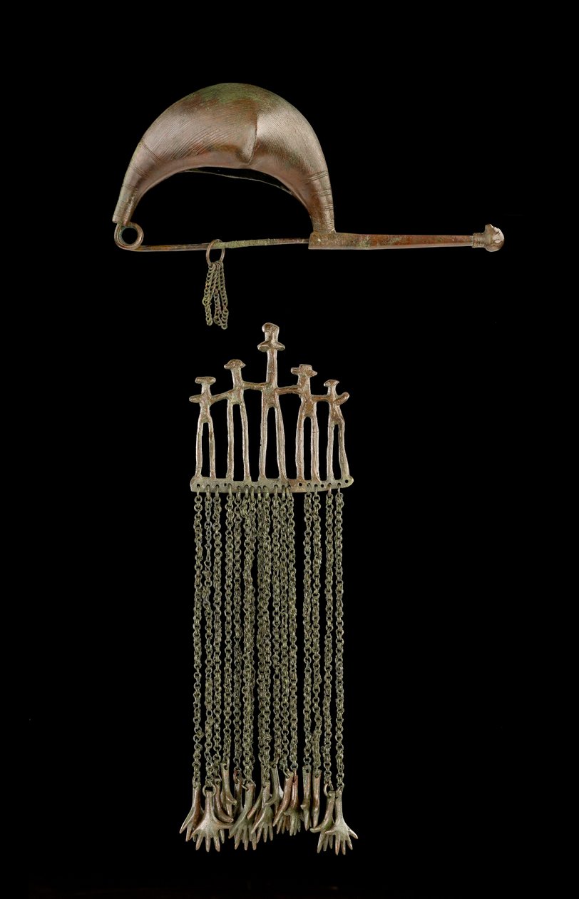 Fibula (kobberlegering) av Iron Age